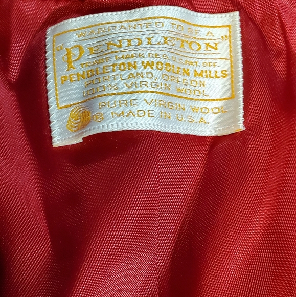 Women's pendleton blazer red size 12 - Picture 16 of 16